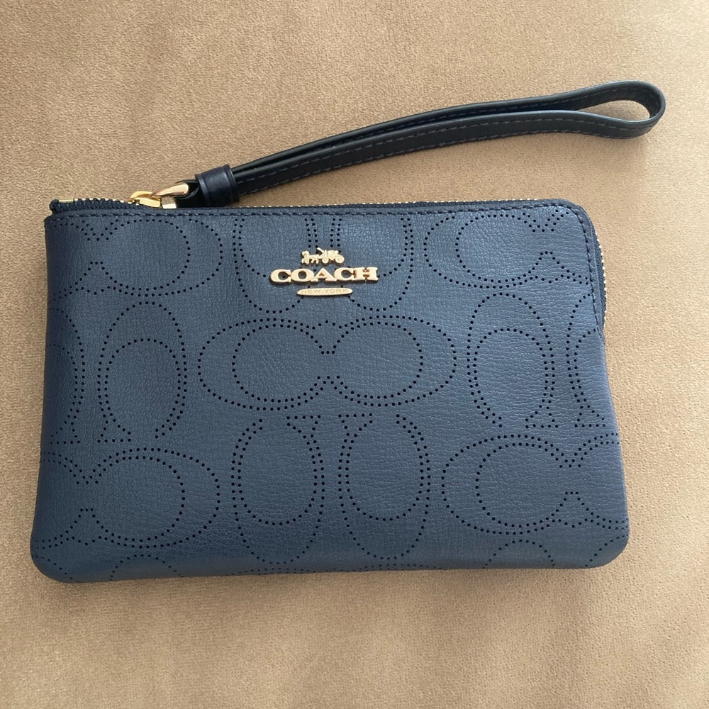 Midnight Coach wristlet